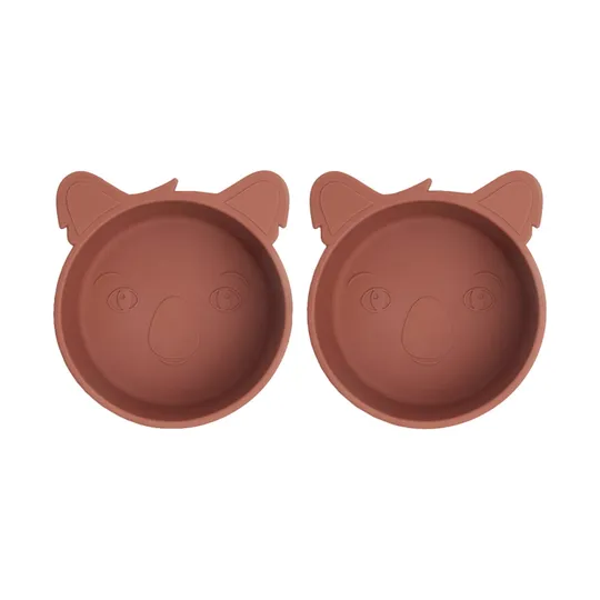 Nuuroo Alex Koala Schüssel Mahogany 2 Stück