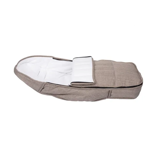 Dubatti Fußsack, Melange Taupe