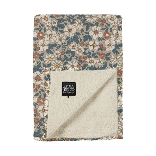 Mies & Co Wild Flower Bettdecke Rust 110 x 140 cm