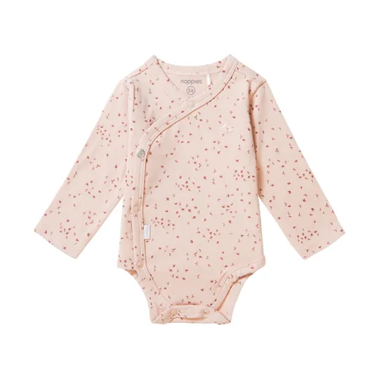 Noppies Norsik Babybody- Rosa - Gr. 44