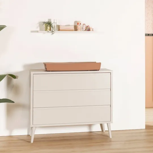 Europe Baby Sterre Kommode - Oatmeal / Oatmeal