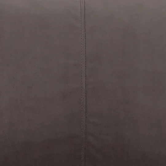 Overseas Middlestitch Kissen - 40 x 60 cm – Samt – Taupe