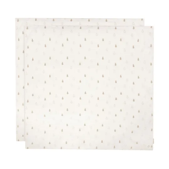 Jollein Miffy Hydrophiles Tuch – 2 Stück – Nougat