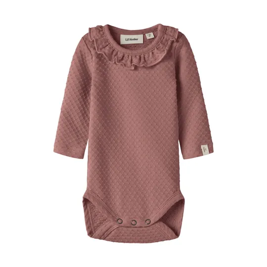 Lil' Atelier Babybody - Withered Rose - Größe 62