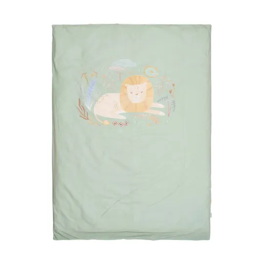 Little Dutch Safari Leo Bettbezug – 120 x 150 cm – Grün