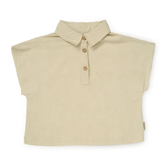 Cam Cam Copenhagen Hemd - Julian - Größe 68 - Beige Linen