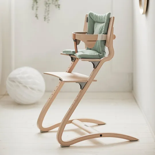 Cushion for Cl. high chair Organic Sage Green 305061-69