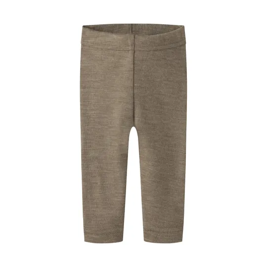 Lil' Atelier Sepia Tint Leggings - Melange - Gr. 56