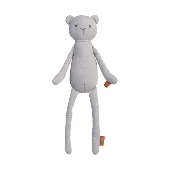 Bambam Bear Kuscheltier Organic Grey