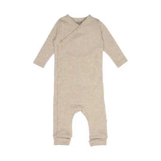 Lodger Strampler - Größe 56 - Melange Beige
