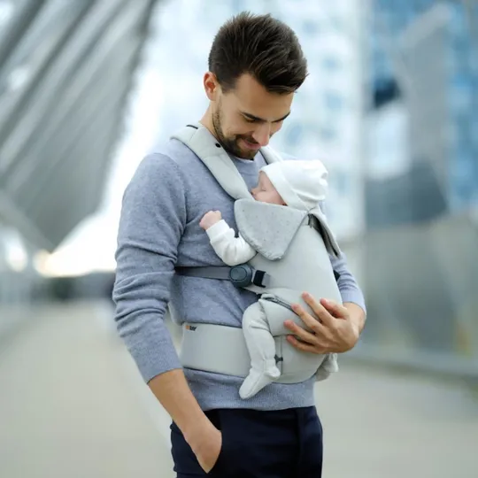 BeSafe Haven Babytrage Stone Premium-Leaf