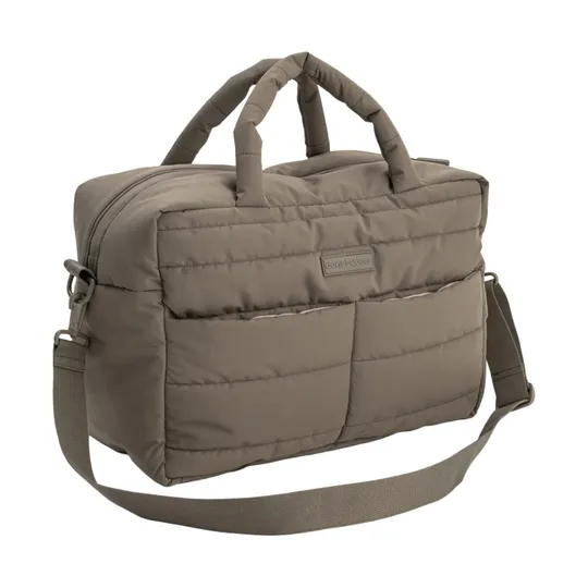 Done By Deer Quilted Wickeltasche - Taupe
