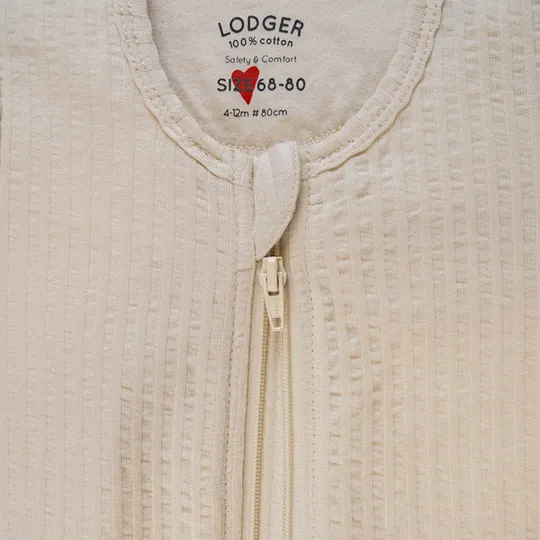 Lodger Hopper Seersucker Sommerschlafsack - Gr. 68-80 - Birch