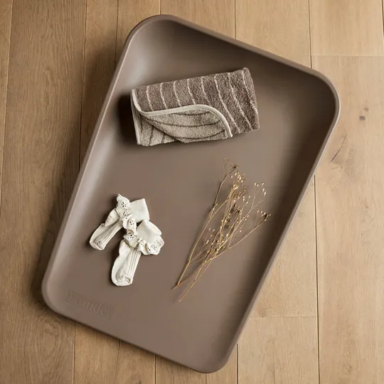 Leander Matty Wickelunterlagen Topper - Woodland - Mocca