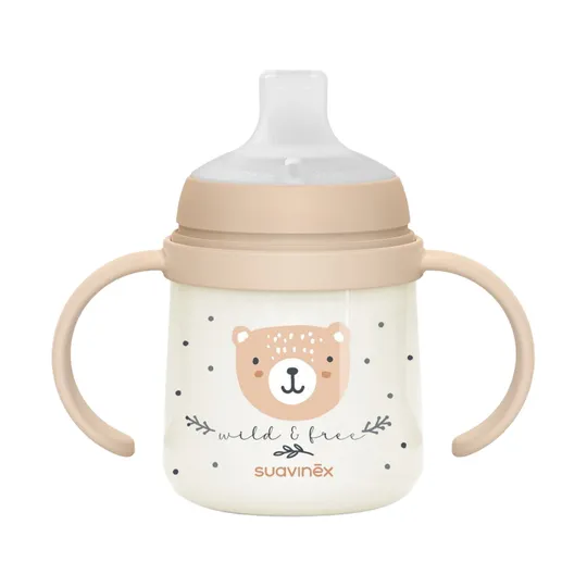 Suavinex Becher mit Griffen - Wild & Free - 150ml