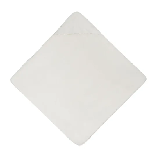 Jollein Embroidery Badecape 75 x 75 cm Ivory