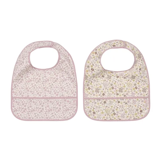 Jollein Lätzchen Waterproof - Flower Fairies - 2 Stück