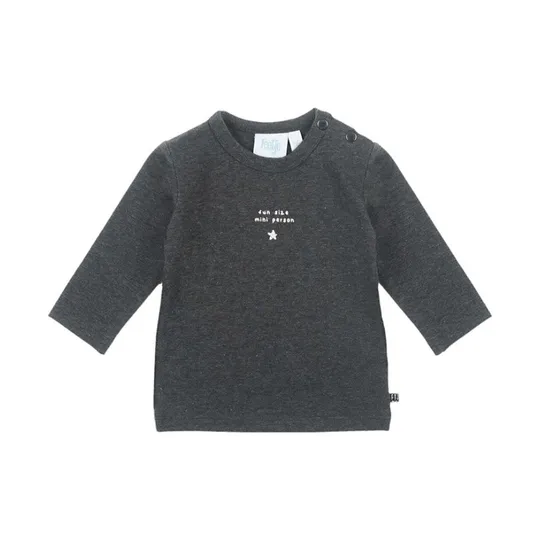 Feetje Fun Size T-Shirt, Anthrazite, Gr. 74