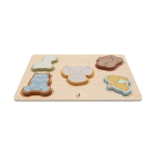 Jollein Jollies Holz Formenpuzzle