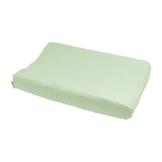 Meyco Wickelunterlagenbezug Uni - Pre-washed - Soft Green