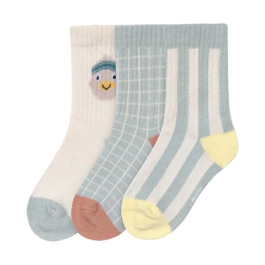 Lässig Duck Tennissocken – 3er-Pack – Größe 27–30