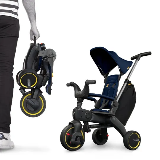Doona Liki Trike S3 Faltbares Dreirad Flame Blue