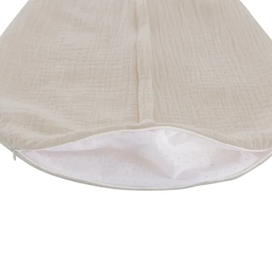 Träumeland Liebmich Sommerschlafsack - 90 cm - Musselin - Beige