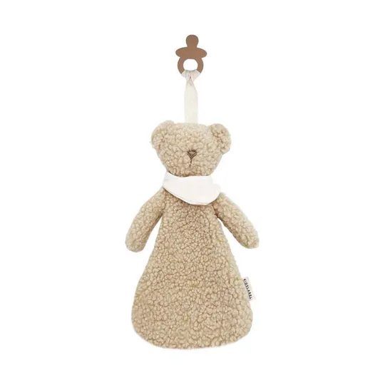 Kidslabel Schnullertuch Teddybär - Beige