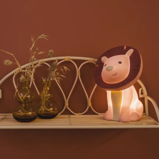 Atelier Pierre Hakuna Löwe LED-Nachtlicht Magnolia