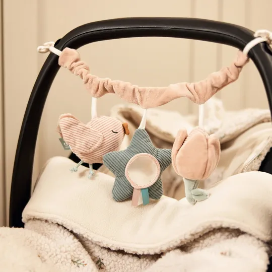 Jollein Kinderwagenkette - Lovely Birds