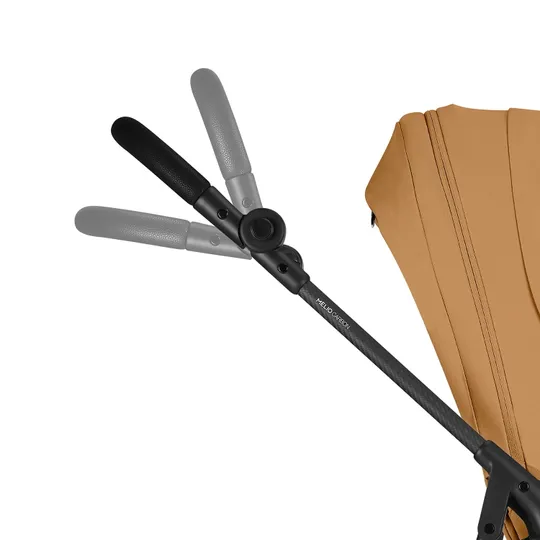 Cybex Kinderwagen - Melio Carbon - Cinnamon Yellow/Dark Yellow
