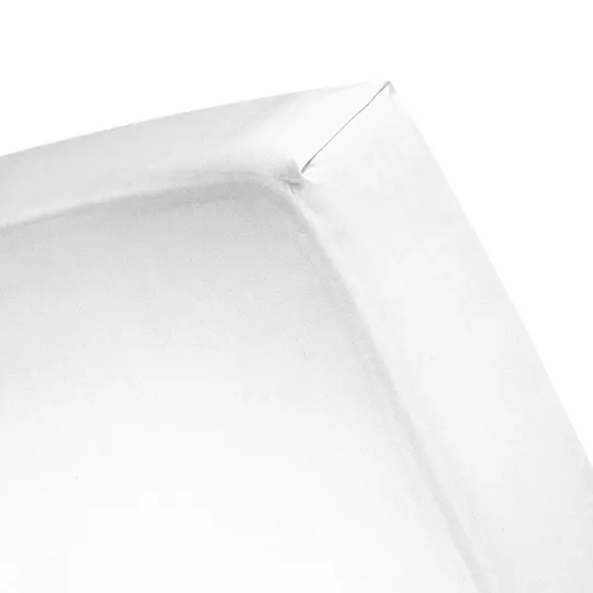 Cinderella Molton Spannbettlaken - 120x200 cm - White