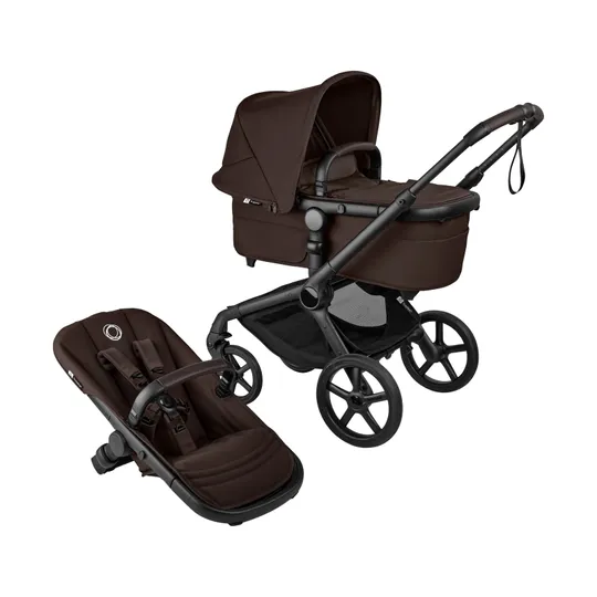 Bugaboo Fox 5 Renew Kinderwagen 2-in-1 - Essential Bundle - Black / Cacao Brown