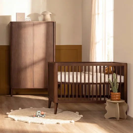 Kidsmill Tune Babyzimmer Walnuss ohne Latten
