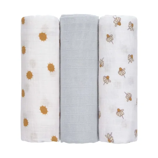 Lässig Adventure Swaddle Dragonfly 3 Stück
