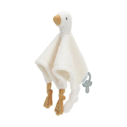 Little Dutch Newborn Naturals Baby Goose Schmusetuch