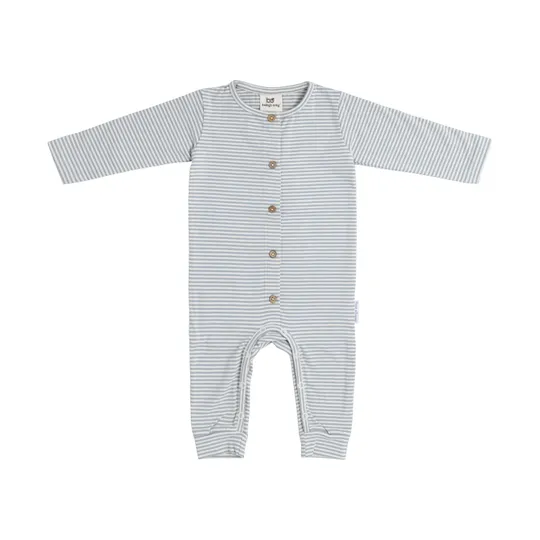 Baby's Only Stripe Strampler - Größe 68 - Nordic Blue