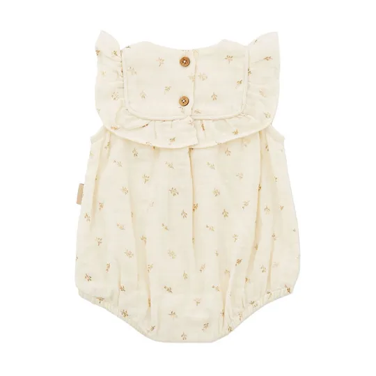 Cam Cam Copenhagen Babybody - Edith - Größe 56 cm - Gold Flower
