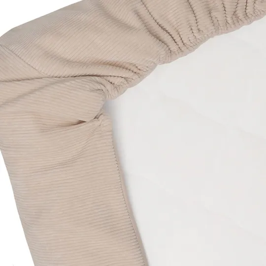 Witlof For Kids Velvet Rib Tuck-Inn Babydecke - Soft Sand