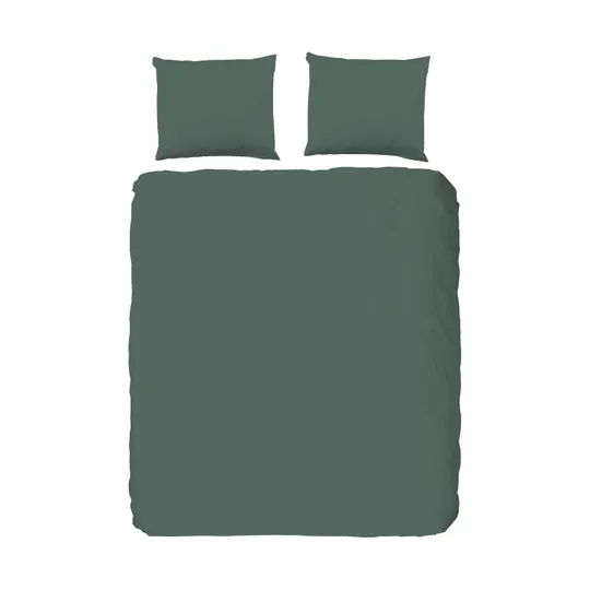 Good Morning Cotton Bettbezug Olive 200 x 220 cm