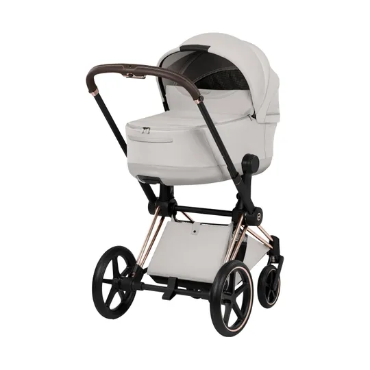 Cybex Priam 5 Style Kinderwagen Bundle – Rosegold/City Grey