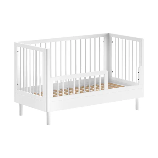 Vipack Babybett Mit Umbausatz - Forrest - 70 x 140 cm - Buche Weiß