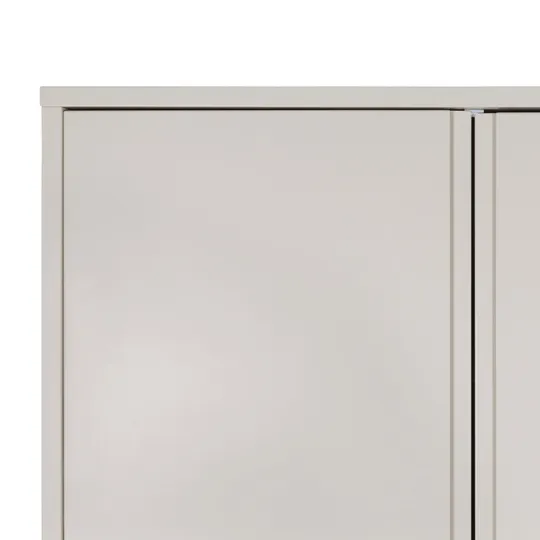 Europe Baby Sterre Kleiderschrank 2-Türig - Oatmeal / Schwarz