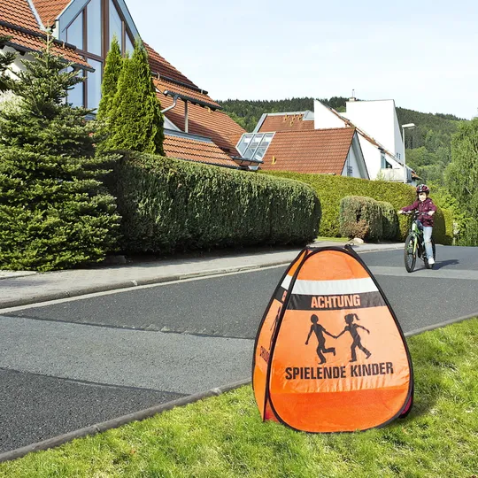 Reer Children At Play Warnschild
