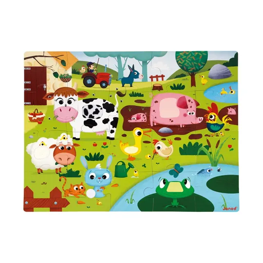 Janod Voelpuzzel Boerderijdieren 11.2772