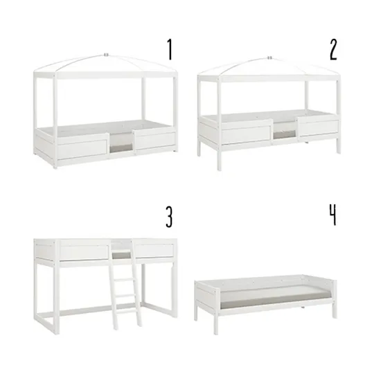 LIFETIME Kidsrooms 4 in 1 Bettkombination
