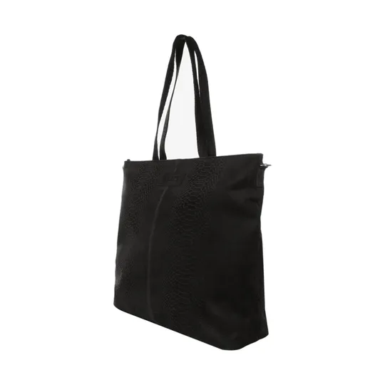 Mozz Bags Momsbag Snake Wickeltasche Black
