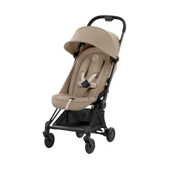 Cybex Coya Buggy - Matt Black Frame - Cozy Beige