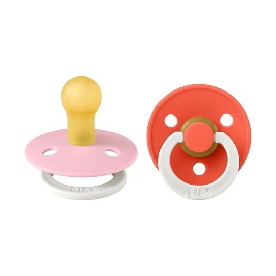 BiBs Glow In The Dark Fopspeen - Rond - 2 Stuks