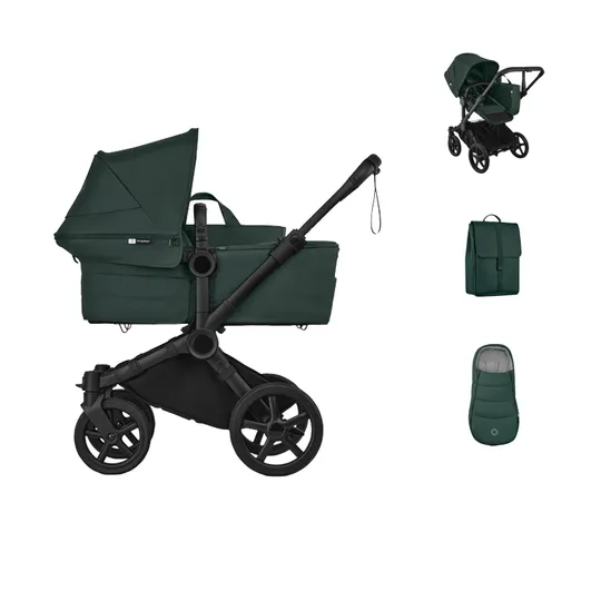 Bugaboo Donkey 6 2-in-1 Kinderwagen - Essentiële Bundel